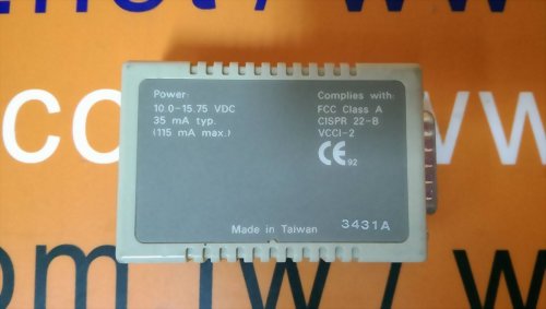 COMPLIES WITH FCC CLASS A CISPR 22-B VCCI-2 3431A