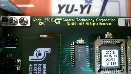 CONTROL TECHNOLOGY 2700 SERIES 2700-5 AUTOMATION