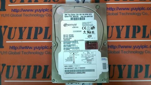 IBM ST336605LC ESERVER XSERIES 36.4GB USCSI H.D. DRIVE