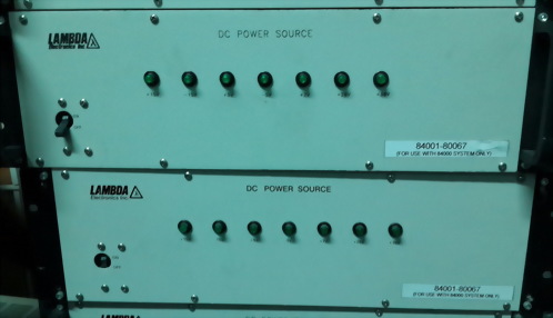 LAMBDA DC POWER SOURCE 84001-80067 MODEL: VA26477-3