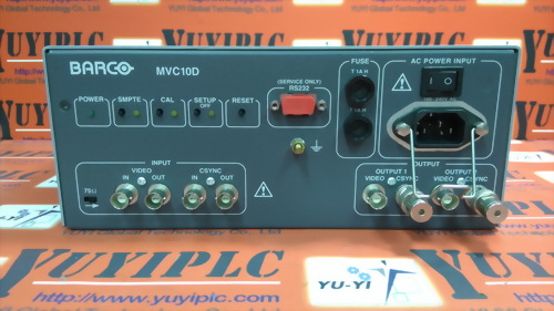 MANUFACTURED BARCO MVC 10D