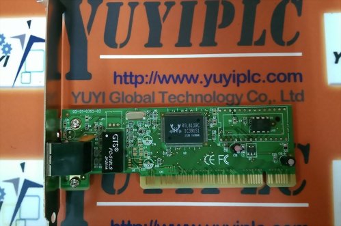 PTC GTS FC-518LS RTL8139C PCI BOARD P/N 18-BA-F200-A