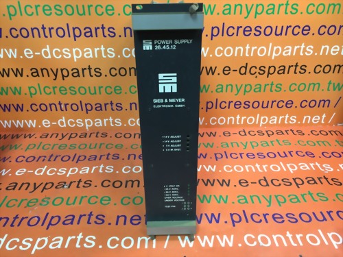 SIEB & MEYER POWER SUPPLY 26.45.12
