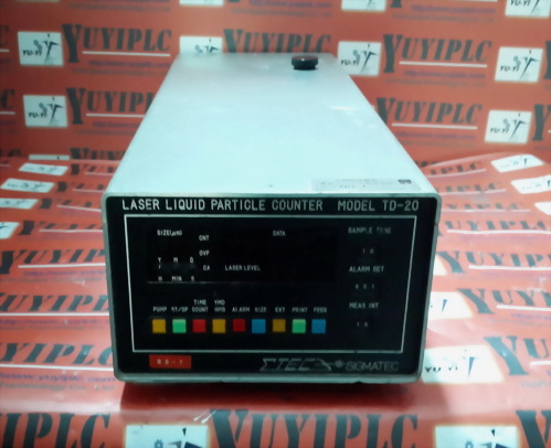 SIGMATEC TD-20 LASER LIQUID PARTICLE COUNTER