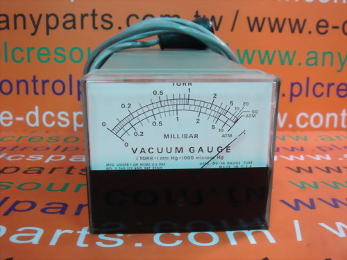 VACUUM GAUGE VACUUM TABLE