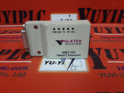 VOLKTEK NWT-701 10 BASE-T T RANSCEIVER
