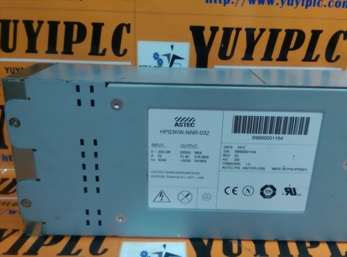 ASTEC HPS3KW-NNR-032 SERVER POWER SUPPLY