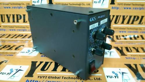 CCS PD-3012-2 DUAL CHANNEL LED LIGHT SOURCE POWER SUPP