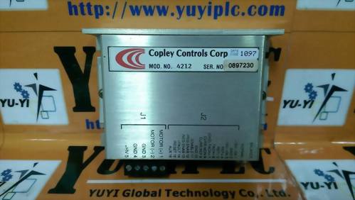 COPLEY CONTROLS 4212 DC BRUSH SERVO AMPLIFIER