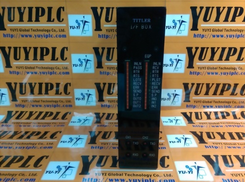 I/F BOX TITLER COMMUNICATION CONTACTOR