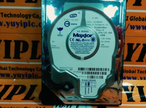 MAXTOR E-H011-02-3427 40GB RPM IDE HARD DRIVE