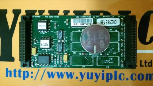 SBS TECHNOLOGIES IP-NVRAM-256K INDUSTRIAL PACK MODULE