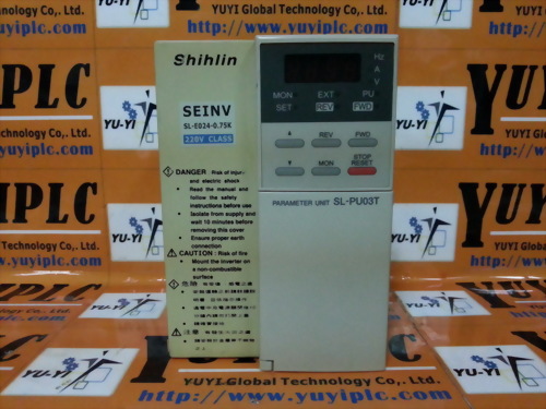 SHIHLIN SL-E024-0.75K SPEED CONTROL / SL-PU03T