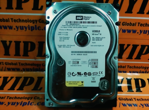 WESTERN DIGITAL WD800JB 80GB HARD DRIVE BARE DRIVE