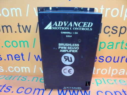 ADVANCED BRUSHLESS PWM SERVO AMPLIFIER B25A20ACP-OL1
