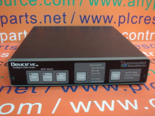 COMMUNICATIONS SPECIALTIES INC DEUCE MC