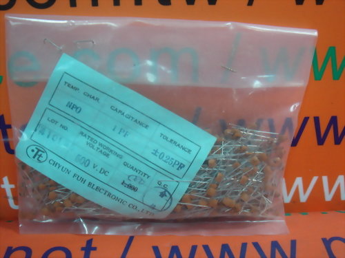 ELECTROCAST NP0 500V 500PCS