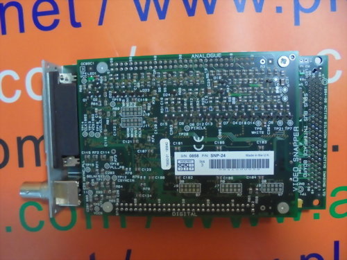 VIDEO SNAPPER TRIGGER INPUT EXPOSURE CONTROL OUTPUT SNP-24