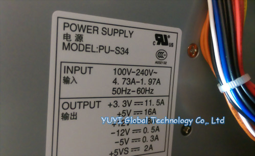 EASTERN PU-S34 POWER SUPPLY