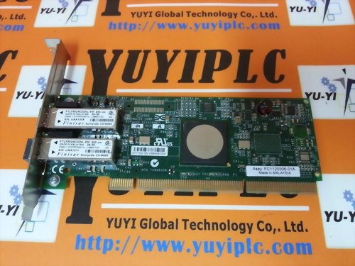 EMULEX FC1110407 FIBRE CARD DUAL-PORT FC1120006-01A