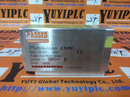 HAMAMATSU PHOTOIONIZER L9490 HEAD L9491