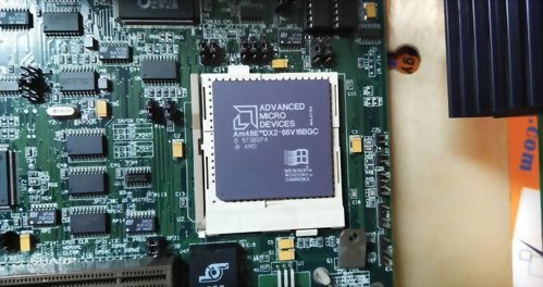 ADVANCED MICRO DEVICES AM486 DX2-66V16BGC