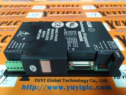 ASM X05 S25A20K-AT1 3-PHASE SINUSOIDAL SERVO AMPLIFIE