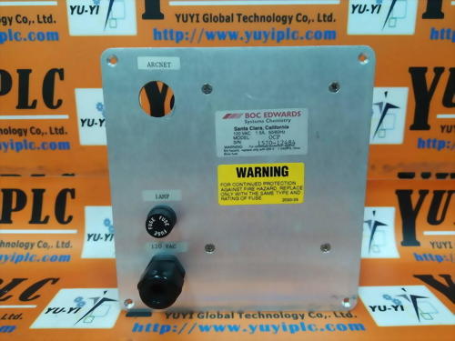 BOC EDWARDS SYSTEMS CHEMISTRY MODEL: OCP