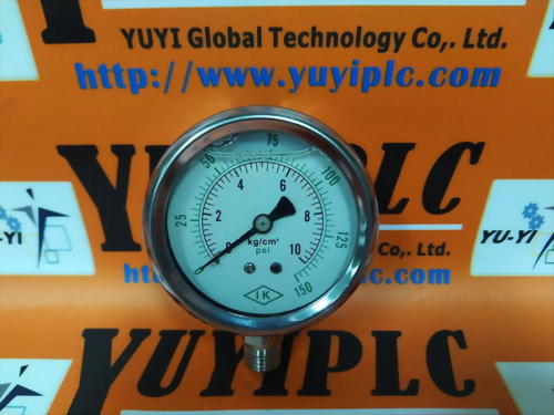 IK 75-P-B LIQUID FILLED PRESSURE GAUGE 0-10KG/PSI