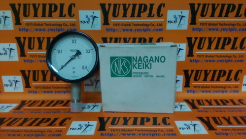 NKS BE10-143 AU1/2B*100 0.4MPA PRESSURE GAUGE-NEW
