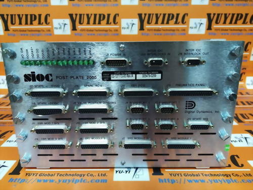 NOVELLUS 02-127172-00 REV.A SIOC POST PLATE 01-130508-00