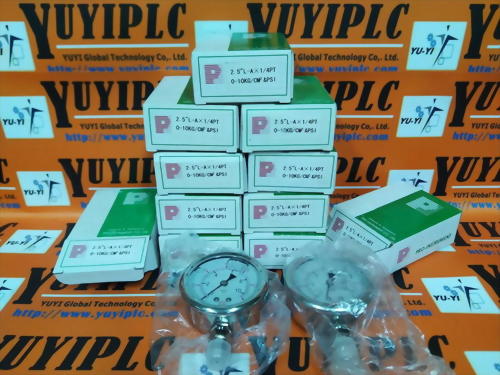 PRO-INSTRUMENT 2.5"L-AX1/4PT LIQUID PRESSURE GAUGR