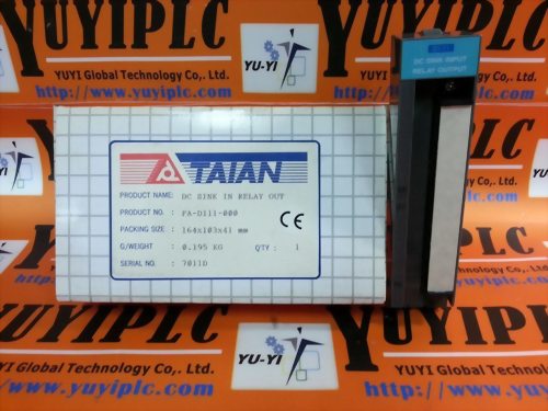 TAIAN D111 FA-D111-000 INPUT RELAY OUTPUT MODULE NEW IN BOX
