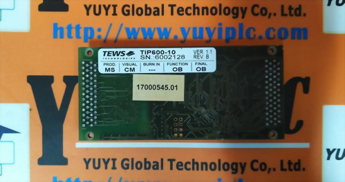 TEWS TIP600-10 VMEBUS CARRIER BOARD