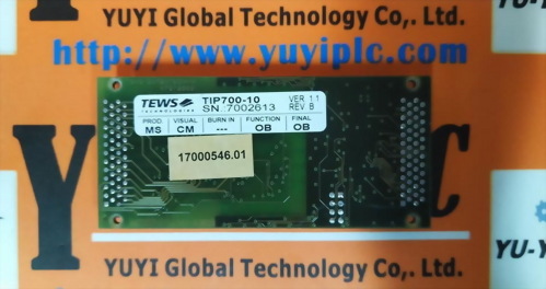 TEWS TIP700-10 VMEBUS CARRIER BOARD
