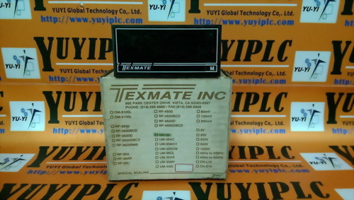 TEXMATE UM-35 DIGITAL PANEL METER DISPLAY
