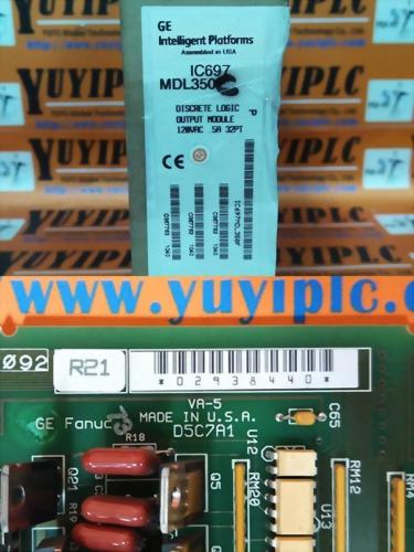 工控網 GE IC697MDL350 DISCRETE LOGIC OUTPUT MODULE D5C7A1