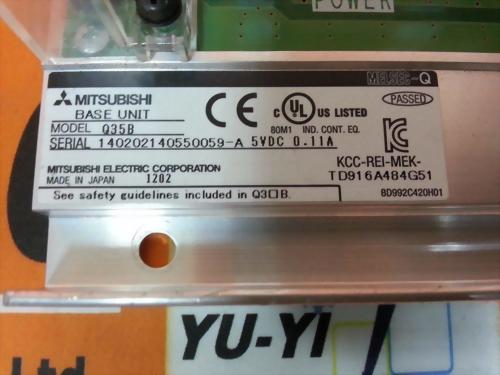 MITSUBISHI MELSEC-Q Q35B BASE UNIT MODULE