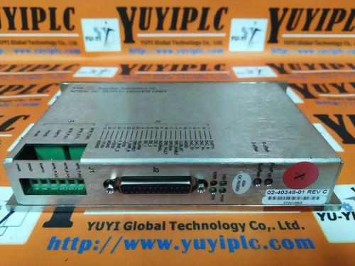 ASM 02-40348-01 REV C APS30 AC SERVO DRIVER UNIT