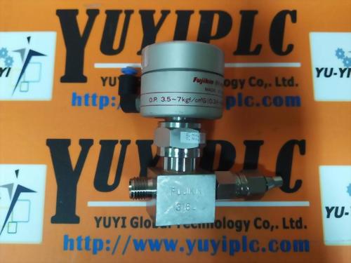 FUJIKIN O.P 3.5~7KGF/㎠G 0.34-0.69MPA N.C. 316L /CALIBER 6.35