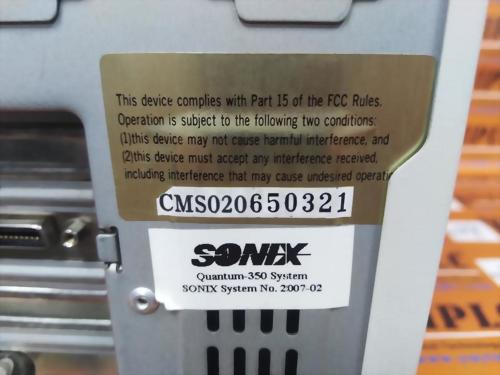 SONIX QUANTUM-350 SCANNING ACOUSTIC MICROSCOPY CONTROLLER