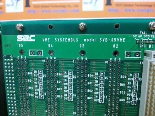 SRC VME SYSTEMBUS MODEL SVB-05VME BACKPLANE