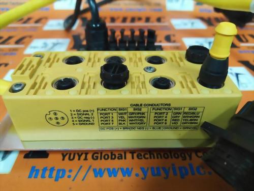 TURCK VB 1003-* 10-PORT JUNCTION BOX 2104U W/ CABLE