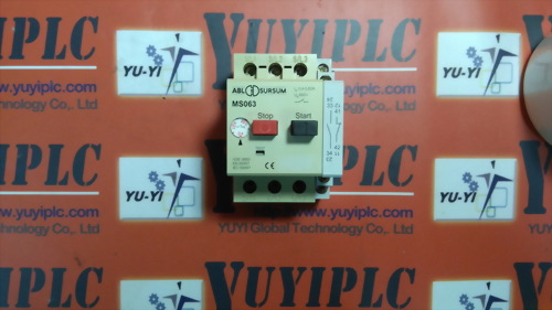 ABL SURSUM MOTORSCHUTZSHALTER MS063