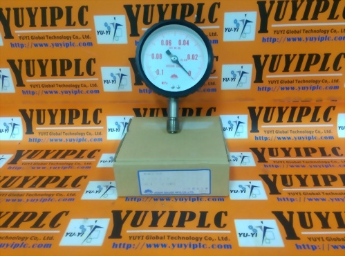 ASAHI GAUGE MFG MANOMETER 100X 0.10MPA-NEW