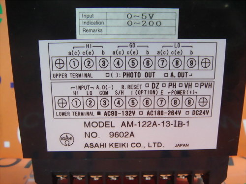 ASAHI KEIKI AM-122A-1B-11-1