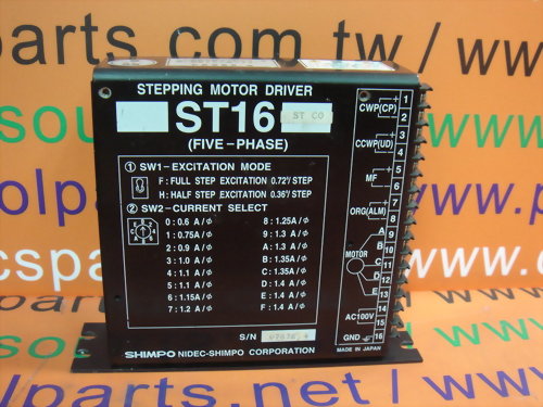 SHIMPO ST16 PK566-A STEPPING MOTOR DRIVER