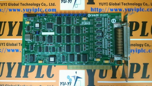 ARCOM PCIB40 J206 40-CH DIGITAL I/O COUNTER BOARD