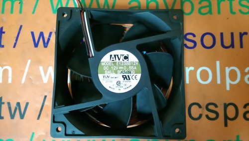 AVC E1238B12H DC12V 0.55A BALL BEARING FAN