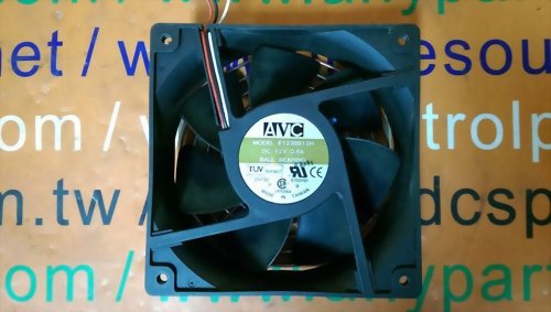 AVC E1238B12H DC12V 0.6A BALL BEARING FAN